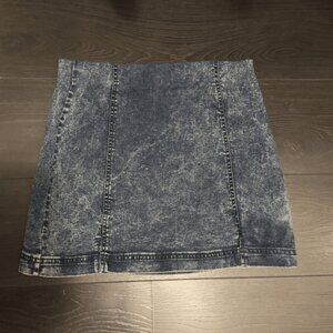Garage Denim Skirt